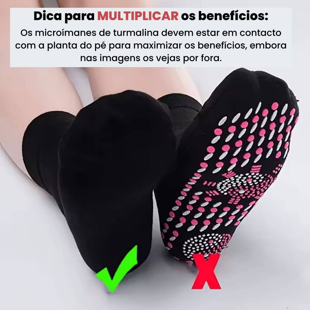 Meias de Acupressão Anti-Varizes