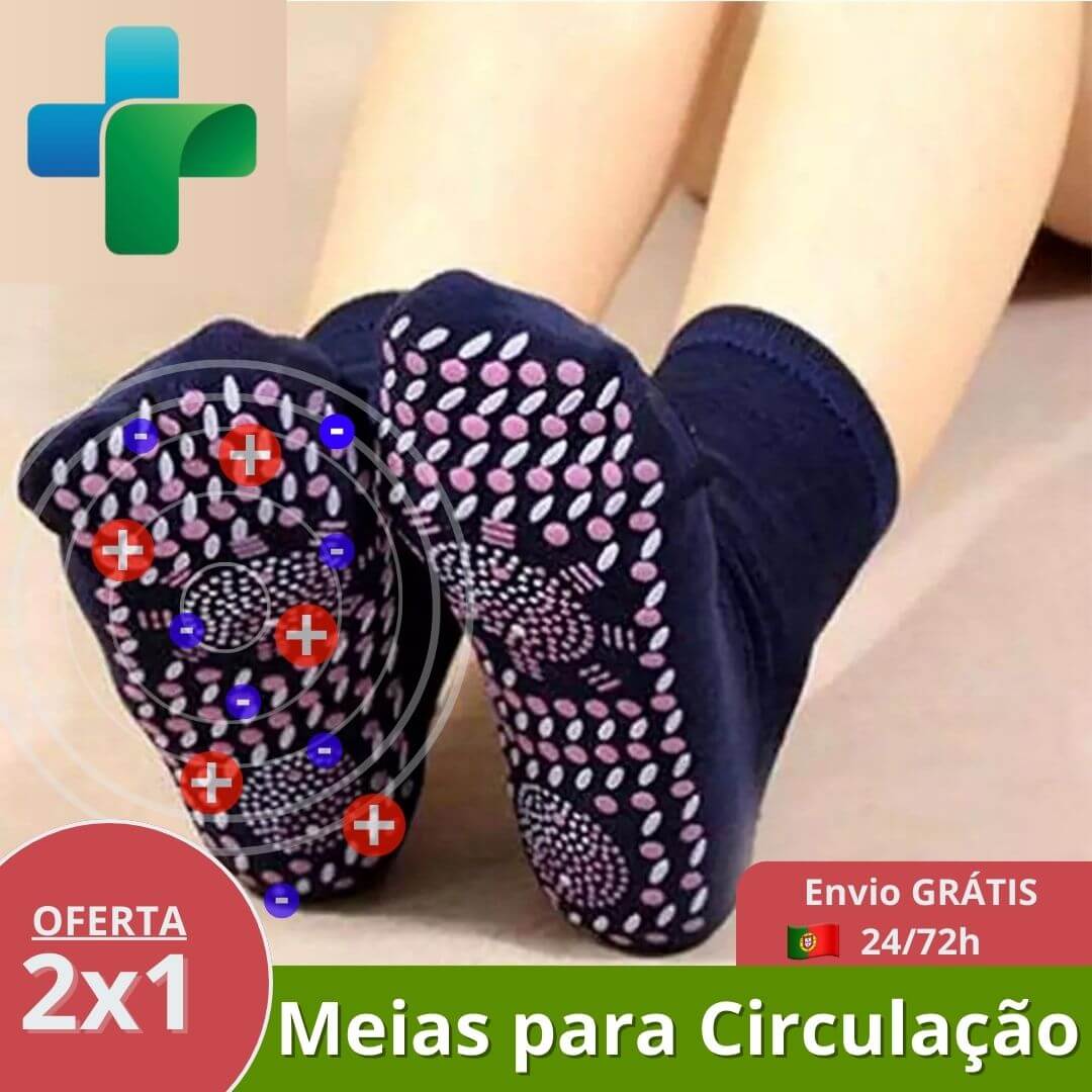 Meias de Acupressão Anti-Varizes