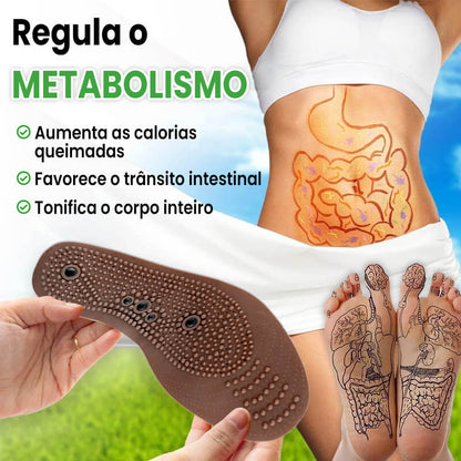 FeetComfort™ - Palmilhas de Massagem Terapêutica para Alívio da Dor