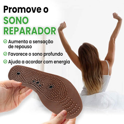 FeetComfort™ - Palmilhas de Massagem Terapêutica para Alívio da Dor