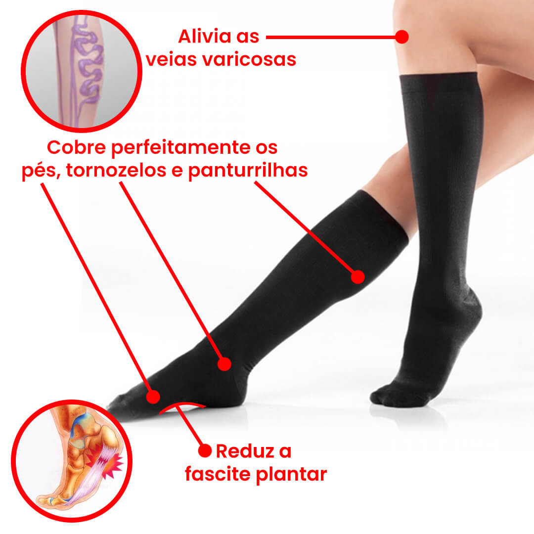 Meias de compressão FEETPLUS™